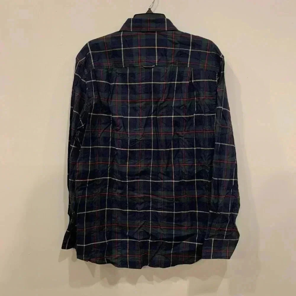 Mens Club Room Brushed Cotton Button Down L NWT -B5